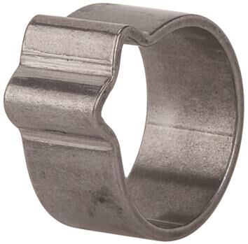 collier de serrage à 1 oreille / ES 1.4301 - W4 Plage de serrage 16-18 mm / Largeur de bande 7 mm 114165