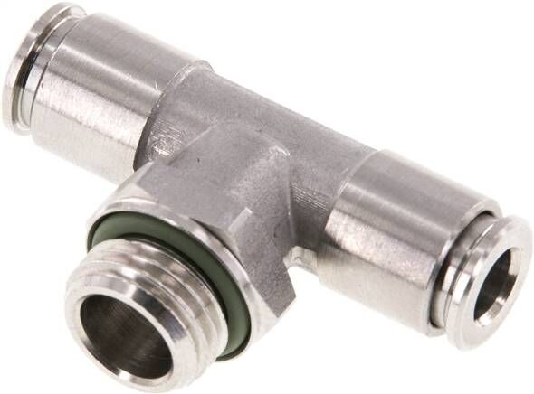 Connettore a T push-in G 1/4"-6mm, acciaio inox IQS