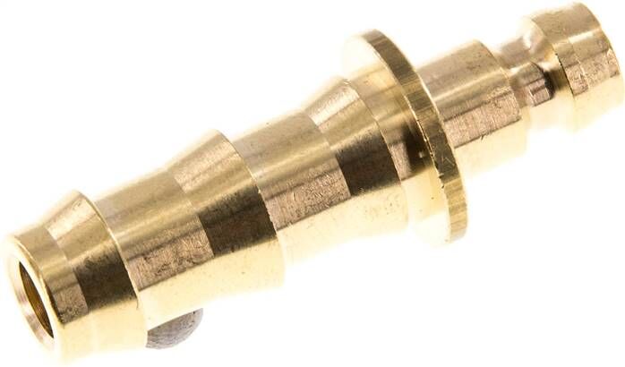 Temperierkupplungsstecker 9mm Zapfen, 9,5mm Push-Lok