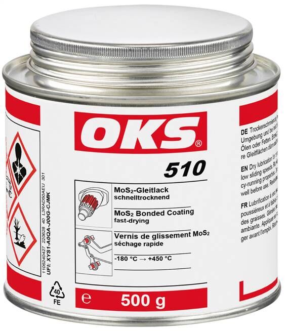 OKS 510/511 - Lubrificante legato MoS2, lattina da 500 g