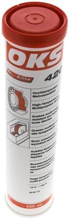 OKS 420 - Grasso multiuso per alte temperature, cartuccia da 400 ml