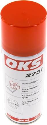 OKS 2731 - Spray ad aria compressa, bomboletta spray da 400 ml