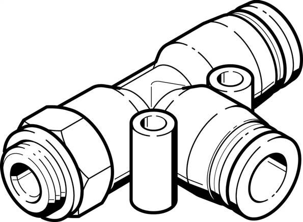 FESTO QSTL-G1/2-16 (186178) T-Steckverschraubung