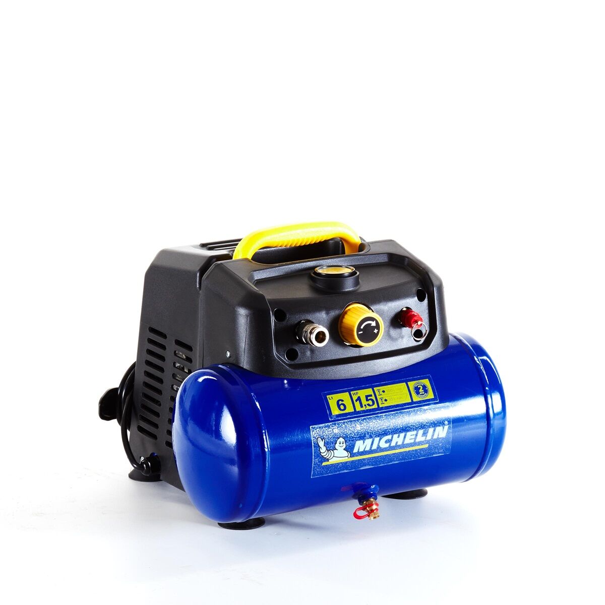 Compresseur Michelin MBL 6V2/1100.V230/50 1,5CV 6L (230V)