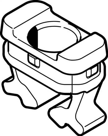 FESTO VMPA1-FTI-10 (572542) Halter