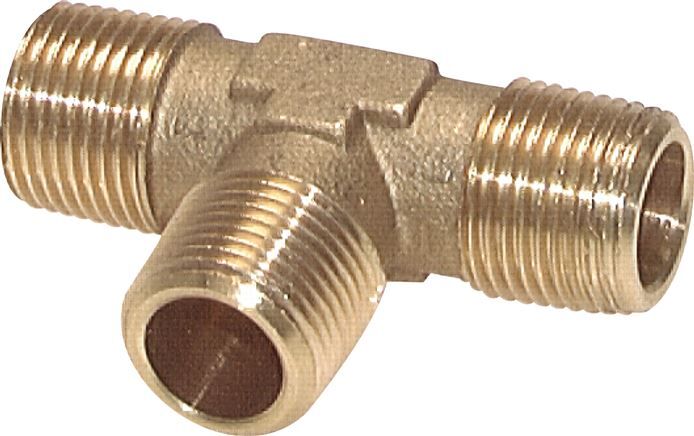 Pezzo a T R 1/2" (AG), ottone