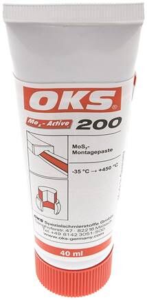 OKS 200 - Pasta di montaggio MoS2, tubetto da 40 ml