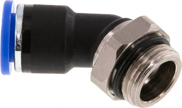 connettore push-in a 45° G 3/8"-10mm, standard IQS