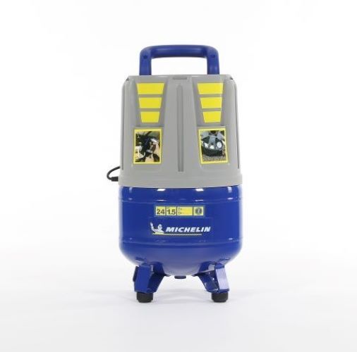 Compresseur portable MICHELIN MVX24/F, 1,5CV 24L (230V)