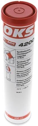 OKS 4200 - Grasso sintetico per alte temperature (MoS2) cartuccia da 400 g