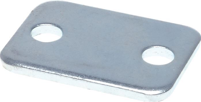 Deckplatte, Stahl verzinkt, Baugröße 6, leichte Baureihe