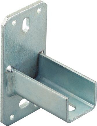 Flangia a sella SF, longitudinale, acciaio inox A4
