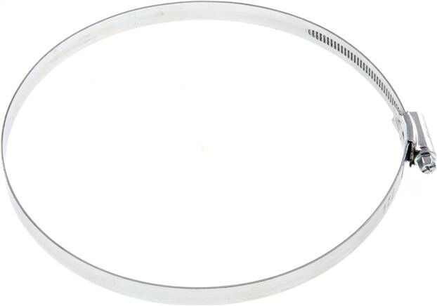 collier de serrage 12mm 150 - 170mm, acier galvanisé (W1) (IDEAL)
