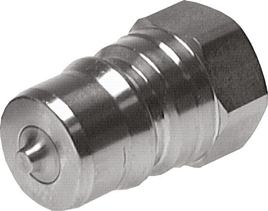Giunto idraulico ISO 7241-1B, maschio, G 3/8"(IG), acciaio inox