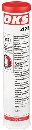 OKS 475 - Grasso ad alte prestazioni (PTFE), cartuccia da 400 ml