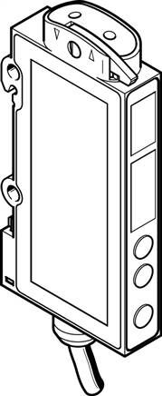 FESTO SOE4-FO-D-HF2-1NU-K (552802) Lichtleitergerät