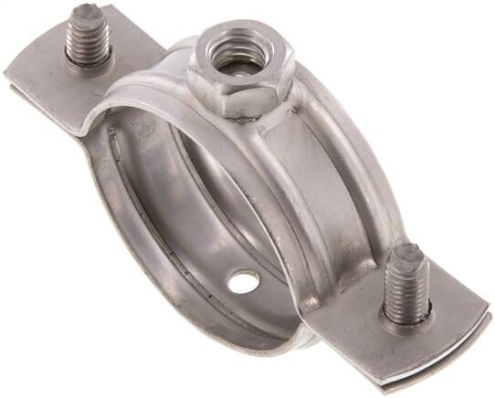 Fascetta stringitubo, 40 - 43 mm, 1.4404, senza inserto