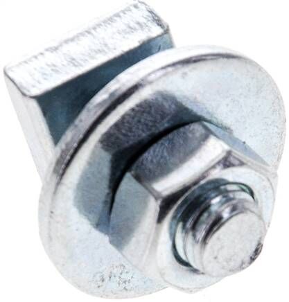 Vite con testa a martello HS M 8x20, acciaio zincato (22 x 14 x 5)