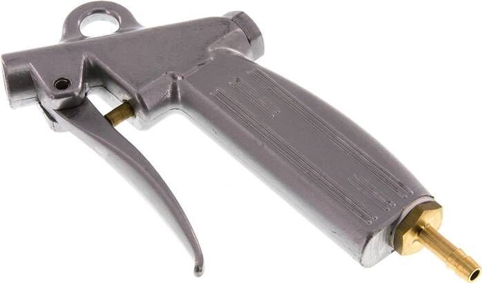 Pistolet de soufflage en aluminium sans buse, avec filetage intérieur M 12 x 1,25 6 mm