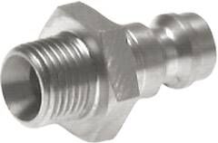 Tappo di accoppiamento (NW5) G 1/8"(AG), 1.4404