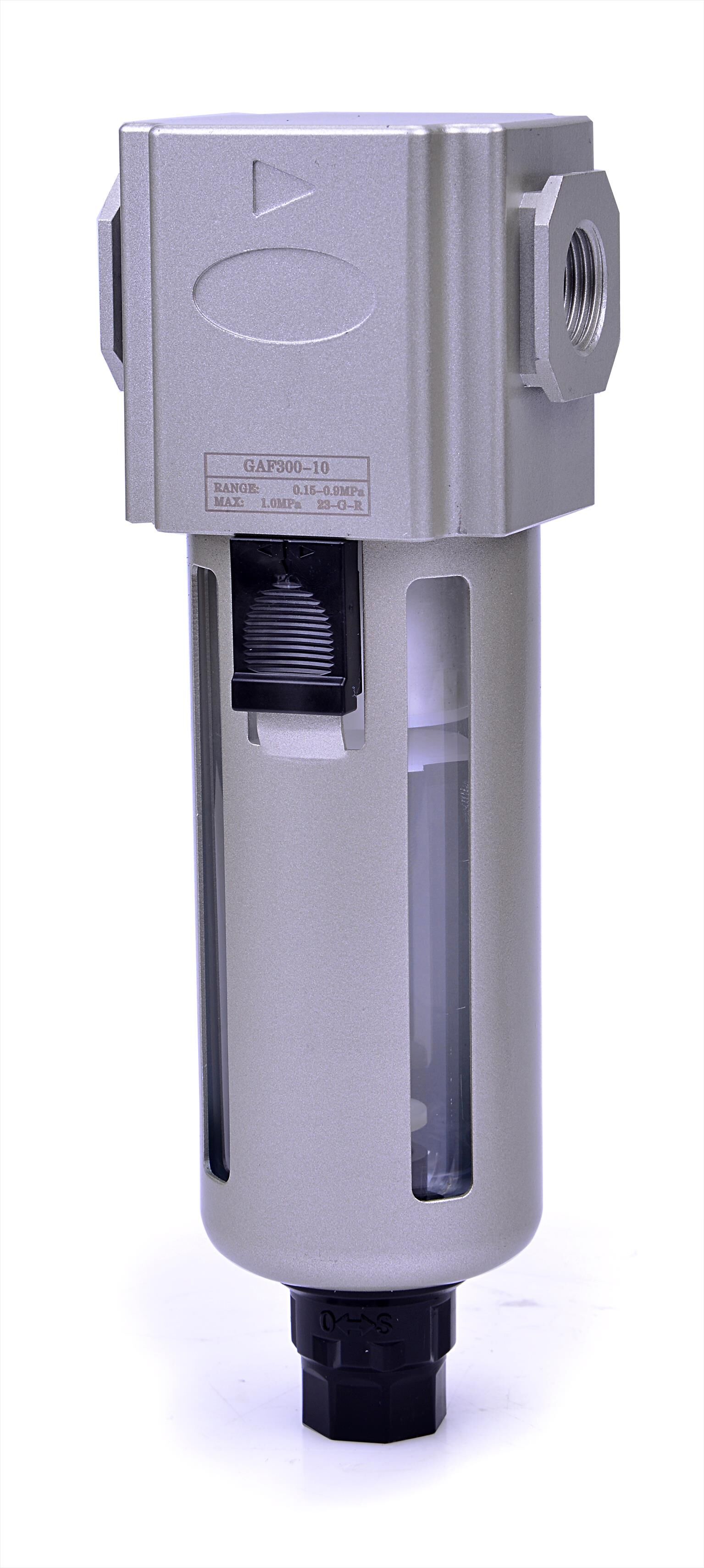 Filtre série -GA- / G 1/4 / 2650 l/min / 5 µm / max. 10 bar Vanne de vidange semi-automatique 178456 (remplace 116390