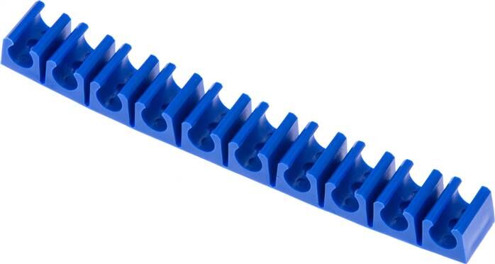 Barre de serrage pour tuyau, bleue 10 fois pour tuyau 8mm