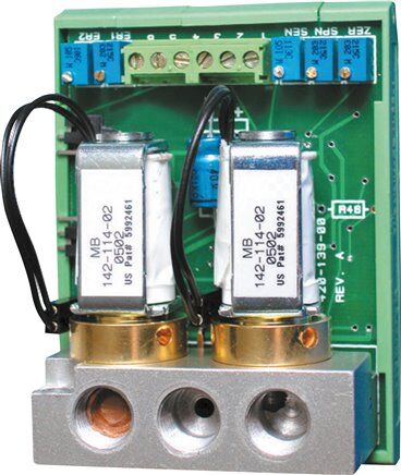 Proportionaldruckregler G 1/8",0 - 10 bar,0 - 10 V, für DIN-Schiene