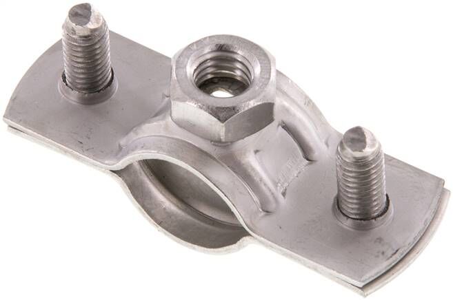 Fascetta stringitubo, 15 - 19 mm, 1.4404, senza inserto