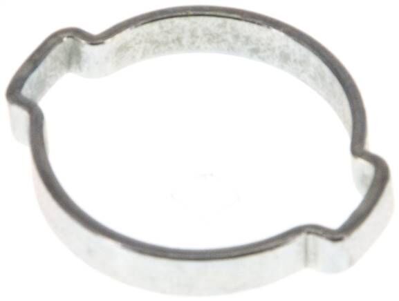 collier de serrage à 2 oreilles 16 - 20mm, acier galvanisé (W1)