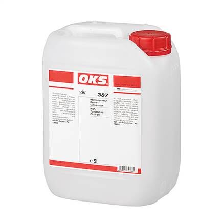 OKS 387, lubrificante per catene ad alta temperatura - tanica da 5 l (DIN 51)