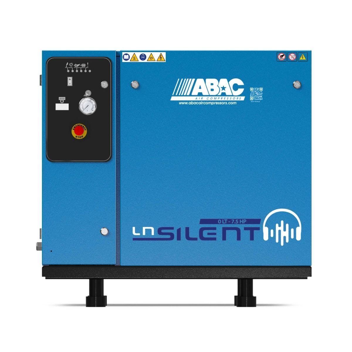 Compressore silenzioso ABAC LN2 B7000 T10 YD 7,5HP