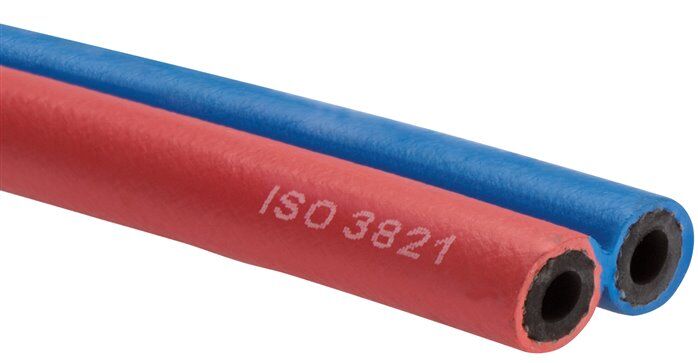 Tubo doppio DIN EN ISO 3821(EN559) 6 x 5,0 / 9 x 3,5 mm