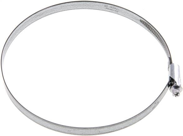 12mm Collier de serrage 150 - 170mm, acier galvanisé (W1) (NORMA)