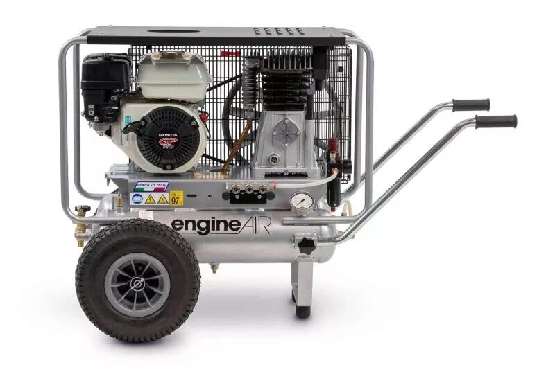 Kolbenkompressor mit Benzinmotor Typ engineAIR 5/11+11R