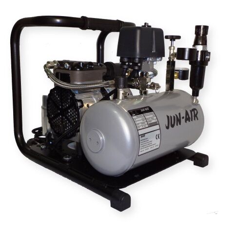 Compressore silenzioso JUN-AIR 86R-4B oil-free con filtro riduttore di pressione JUNAIR