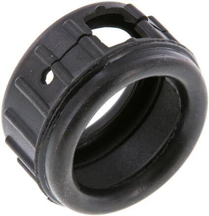 Tappo di protezione per manometro in gomma, 50 mm, nero