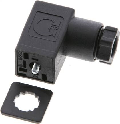 Connecteur taille 0C (DIN/EN-C), noir