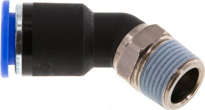 connettore push-in a 45° R 3/8"-12mm, standard IQS