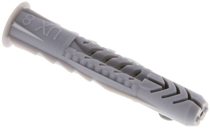 Tassello FISCHER, UX 8x50 con bordo, confezione da 100 pezzi