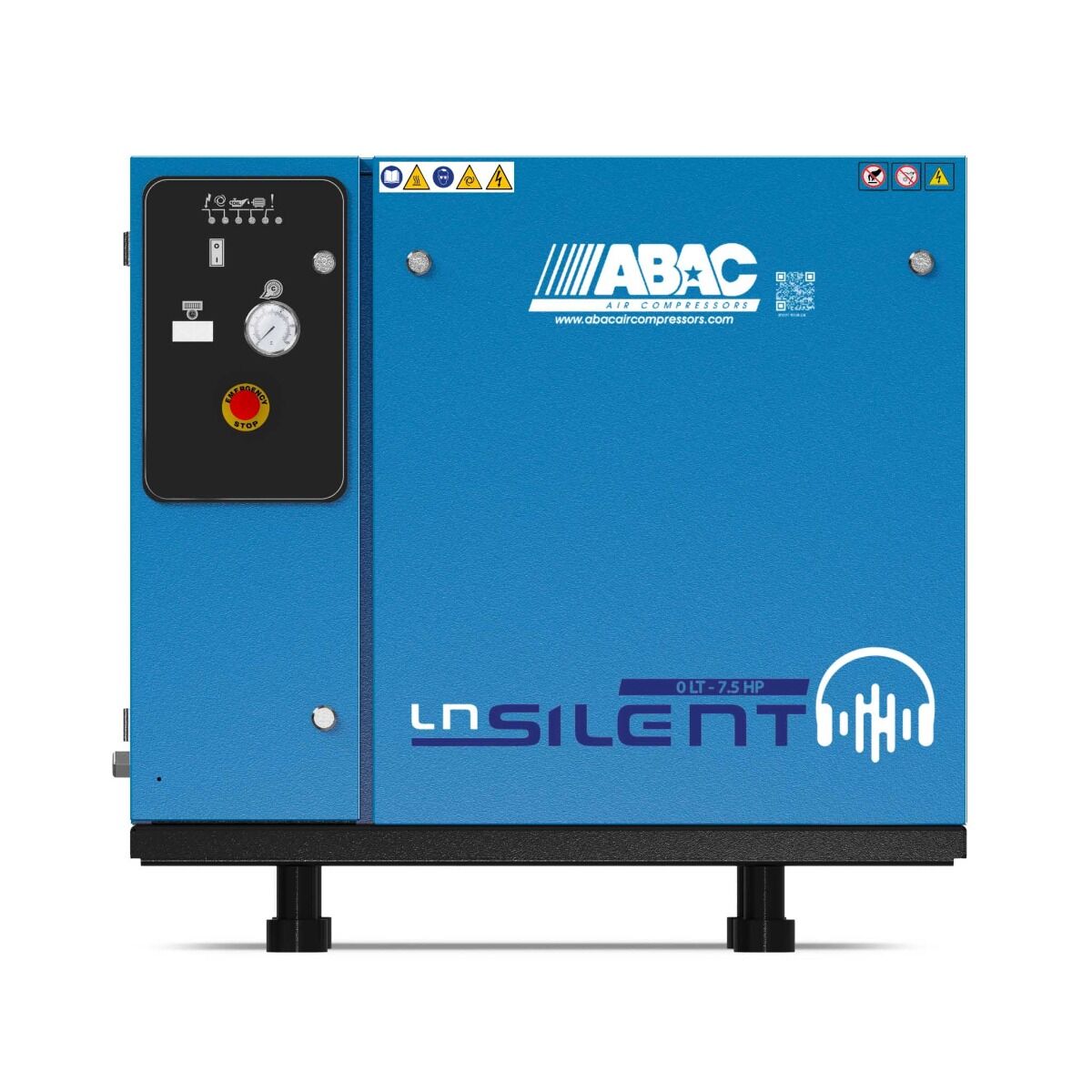 Compressore silenzioso ABAC LN2 B6000 T7.5 7.5HP