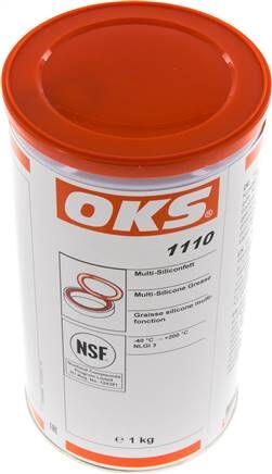 OKS 1110 - Grasso multisiliconico (NSF H1), barattolo da 1 kg