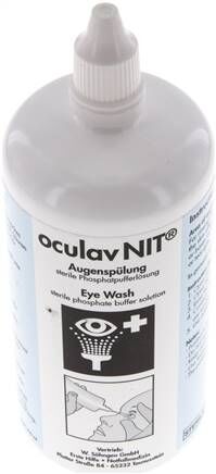 Lavaggio oculare, soluzione sterile da 250 ml in flacone per lavaggio a pressione