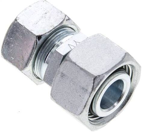 Inserto di riduzione 22 L-18 L (M26x1,5), acciaio zincato, con cono di tenuta e O-ring
