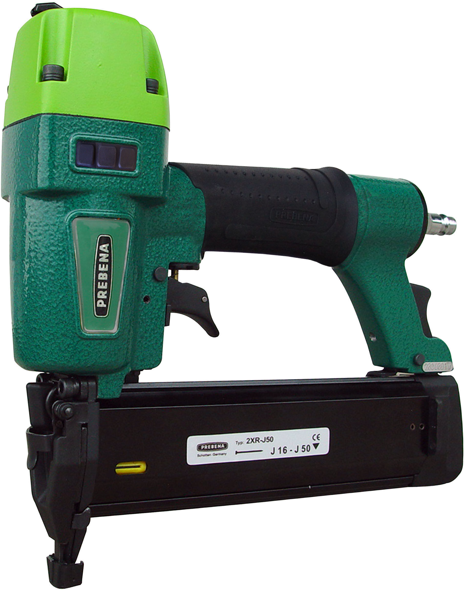 Prebena Druckluftnagler 2XR-J50 - der Vergleichssieger! Inkl. Werkzeugöl