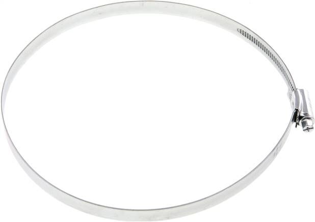 collier de serrage 12mm 160 - 180mm, acier galvanisé (W1) (IDEAL)