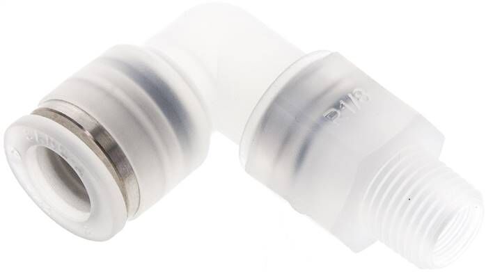Connettore push-in angolare R 1/8"-8mm, IQS-PP