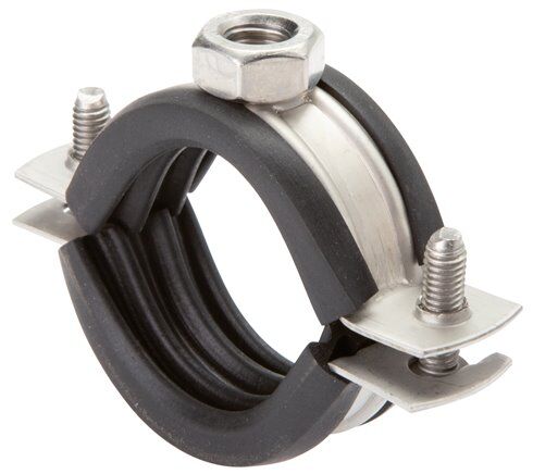 Fascetta stringitubo, 86 - 91 mm, 1.4404, con inserto, RS 91 G ESM8