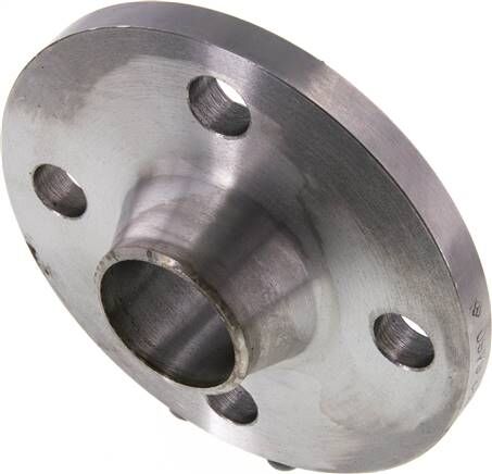 Flangia a collo di saldatura DN40-PN16 (DIN), DIN 2633, 48,3 mm, acciaio nero