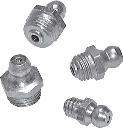 Ingrassatore conico dritto, M 8 (conico), 1.4305