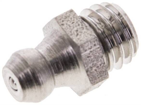 Ingrassatore conico dritto, M 8 (conico), 1.4305